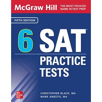 McGraw-Hill Education 6 SAT Practice Tests, Fifth Edition