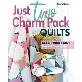 Just Two Charm Pack Quilts: Slash Your Stash; Make 16 Throw Quilts