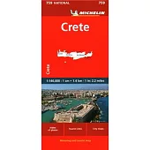 Michelin Map Crete 759