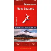 Michelin New Zealand Map # 790