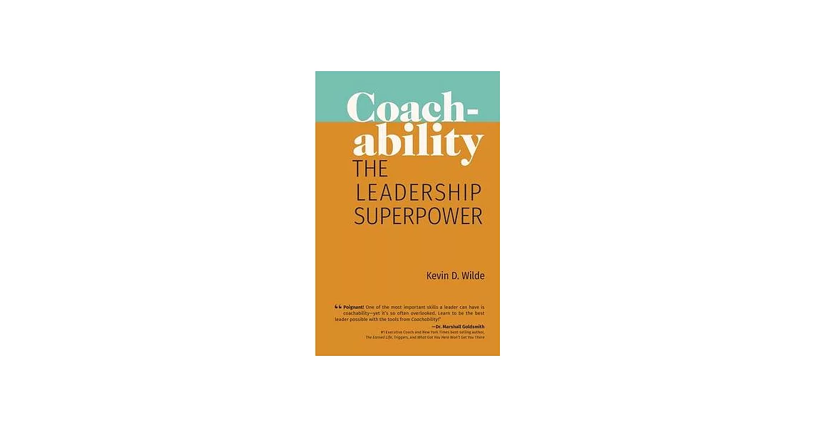 博客來-Coachability: The Leadership Superpower