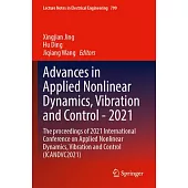 Advances in Applied Nonlinear Dynamics, Vibration and Control -2021: The Proceedings of 2021 International Conference on Applied Nonlinear Dynamics, V