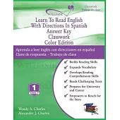 Learn To Read English With Directions In Spanish Answer Key Classwork: Color Edition
