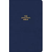 CSB Athlete’s Bible, Navy Leathertouch: Devotional Bible for Athletes