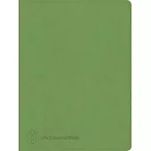 CSB Life Counsel Bible, Grass Green Leathertouch, Indexed: Practical Wisdom for All of Life