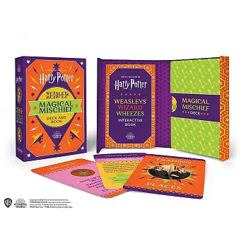 哈利波特：衛氏巫師法寶店－惡作劇商品牌卡收藏組 Harry Potter Weasley & Weasley Magical Mischief Deck and Book