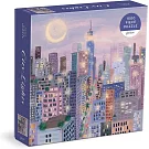 City Lights 1000 Piece Puzzle in a Square Box from Galison