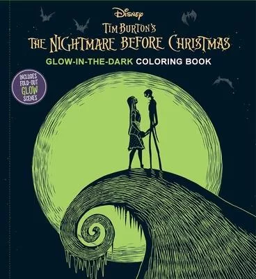 Disney: Tim Burton’s the Nightmare Before Christmas Glow-In-The-Dark Coloring Book