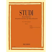 Studies for Violin - Fasc II: IV-V Positions from Elementary to Kreutzer Studies