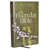 Kjv, the Everyday Bible, Hardcover, Red Letter, Comfort Print: 365 Daily Readings Through the Whole Bible