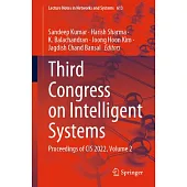 Third Congress on Intelligent Systems: Proceedings of Cis 2022, Volume 2