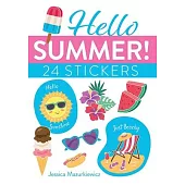 Hello Summer! 24 Stickers