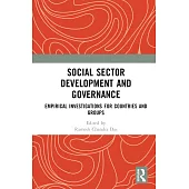 Social Sector Development and Governance: Empirical Investigations for Countries and Groups