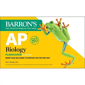 AP Biology Flashcards, Second Edition: Up-To-Date Review: + Sorting Ring for Custom Study