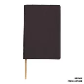 Lsb, 2 Column Verse-By-Verse, Brown Faux Leather