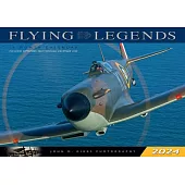 Flying Legends 2024: 16-Month Calendar: September 2023 to December 2024