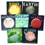 《探索宇宙：星球好朋友》科普繪本套書（7冊） Our Universe (Sun, Earth, Moon, Ocean, Mars, Pluto, Our Planet) Series 7-book paperback pack