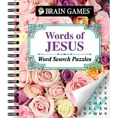 Brain Games Words of Jesus Word Search Puzzles
