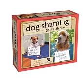 Dog Shaming 2024 Day-To-Day Calendar