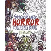 The Shocking Horror Coloring Book