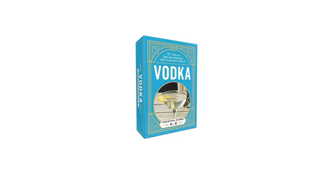 Vodka Cocktail Cards A-Z: The Ultimate Drink Recipe Dictionary Deck | 拾書所