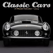 Classic Cars 2024 12 X 12 Wall Calendar