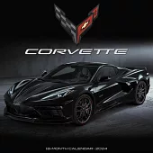 Corvette 2024 12 X 12 Wall Calendar (Foil Stamped Cover)