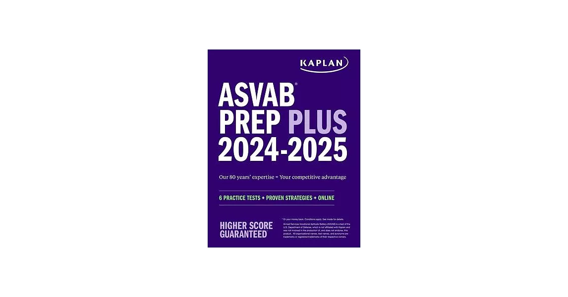 ASVAB Prep Plus 2024-2025: 6 Practice Tests + Proven Strategies + Online + Video | 拾書所