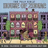 The Pulp Girls’ House of Zodiac Wall Calendar 2024