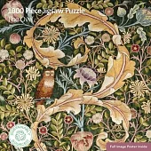 Adult Sustainable Jigsaw Puzzle V&a: The Owl: 1000-Pieces. Ethical, Sustainable, Earth-Friendly