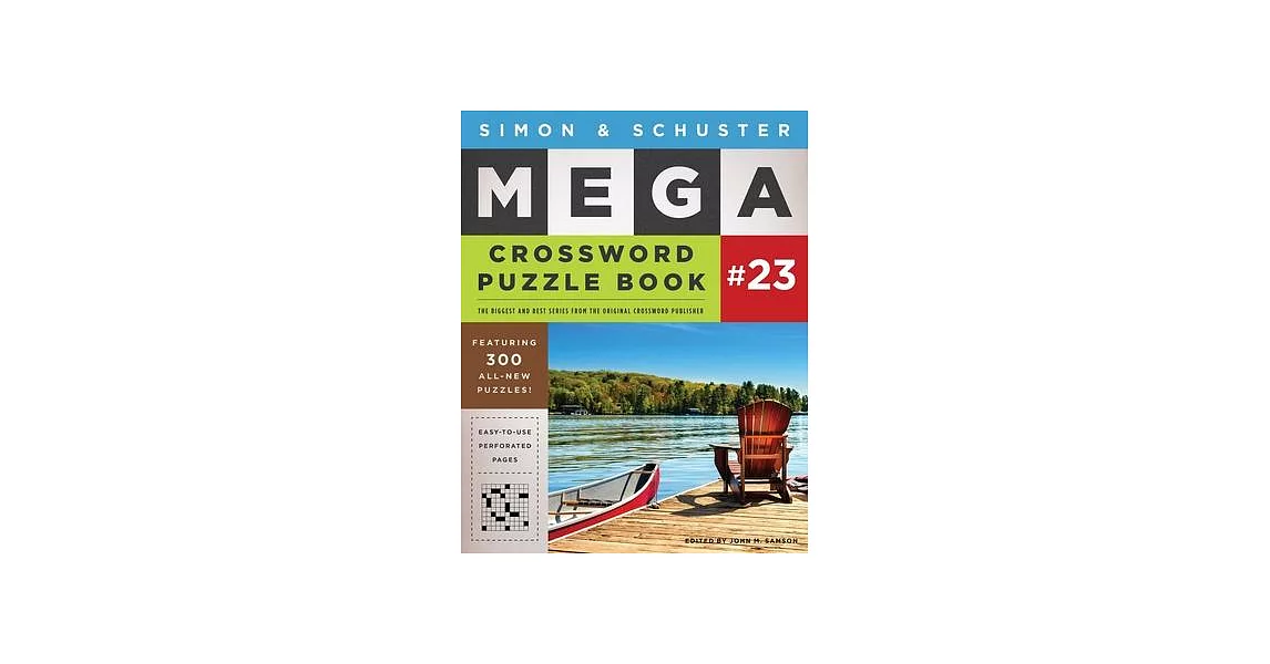Simon & Schuster Mega Crossword Puzzle Book #23 | 拾書所