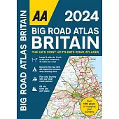 AA Big Road Atlas Britain 2024 Paperback