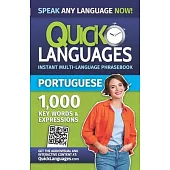 Quick Languages - English-Portuguese Phrasebook / Livro de frases inglês-português
