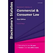 Blackstones Statutes on Commercial and Consumer Law 31st Edition
