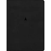 CSB Men’s Daily Bible, Black Leathertouch