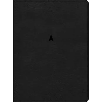 CSB Men’s Daily Bible, Black Leathertouch