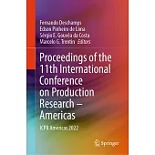 Proceedings of the 11th International Conference on Production Research - Americas: Icpr Americas 2022