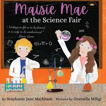 Maisie Mae at the Science Fair