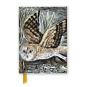Angela Harding: Marsh Owl (Foiled Journal)