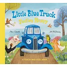 觸摸硬頁書（暢銷繪本改編）Little Blue Truck Feeling Happy: A Touch-And-Feel Book