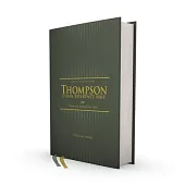 Esv, Thompson Chain-Reference Bible, Hardcover, Green, Red Letter