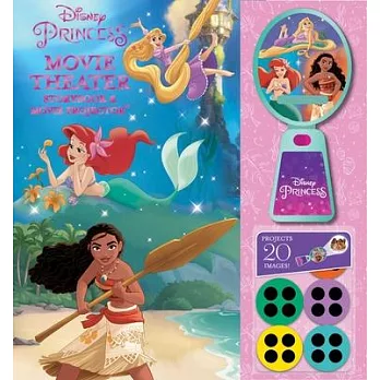 Disney Princess: Moana, Rapunzel, and Ariel Movie Theater Storybook