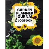 Gardening Organizer Notebook: Monthly Gardening Organizer Notebook for Avid Gardeners A Complete Garden Lovers to Track Vegetable Growing, Gardening