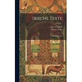 Irische Texte: Mit Wörterbuch; Volume 4