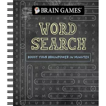 Brain Games - Word Search (Chalkboard - 320 Pages)