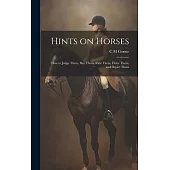 Hints on Horses: How to Judge Them, buy Them, Ride Them, Drive Them, and Depict Them