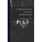 Corporation Law of Maryland