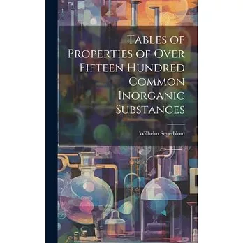 博客來-Tables of Properties of Over Fifteen Hundred Common Inorganic ...