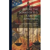 Before The Board Of U. S. General Appraisers