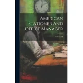 American Stationer And Office Manager; Volume 90